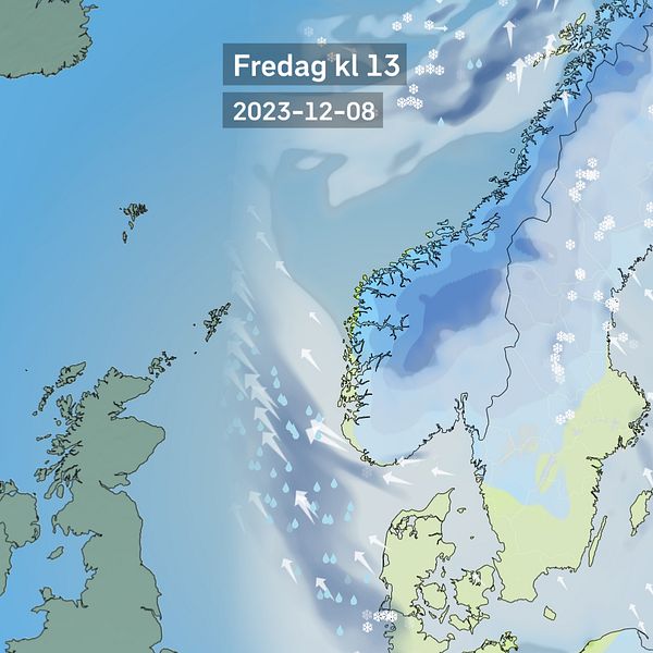 Vädret närmsta tiden
