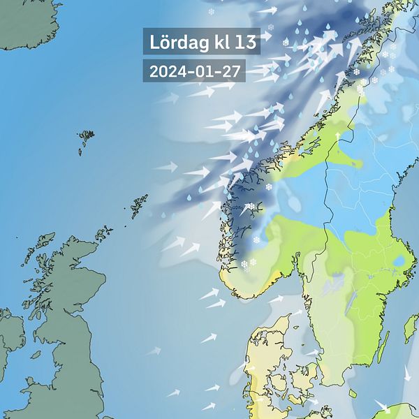 Vädret de kommande dagarna