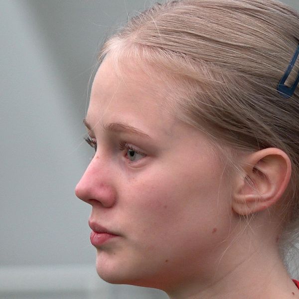 Leia Ekberg, fotbollsspelare från Piteå.