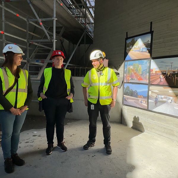 Halva nya Vikentunneln är färdig. Första kvartalet 2026 ska Trafikverkets del av projektet nya Centralstationen i Karlstad vara klart.