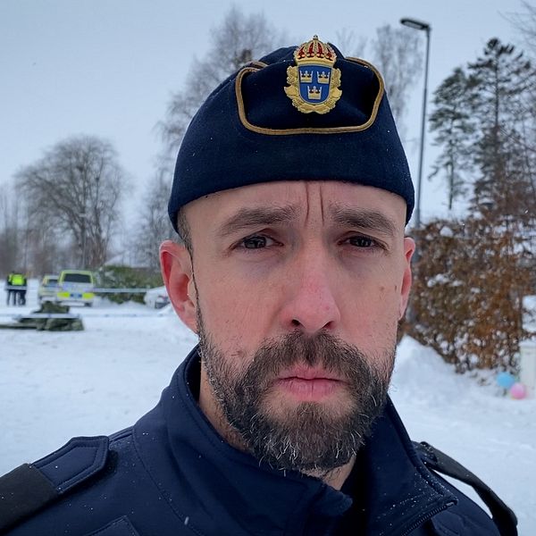 Roland Komaromi, presstalesperson vid polisen.