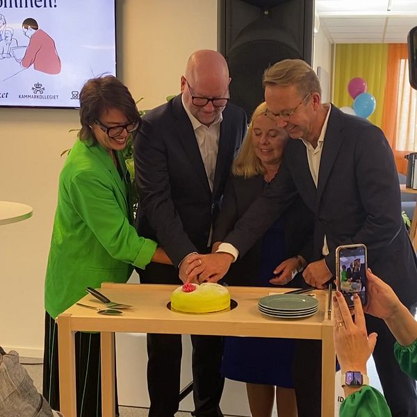 Invigning av samlokaliseringen av myndigheter i Härnösand.