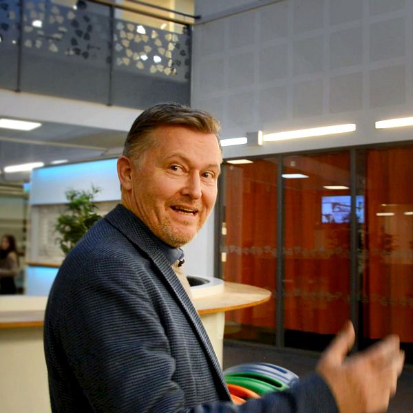 Håkan Malmrot, rektor på Hovjsöskolan