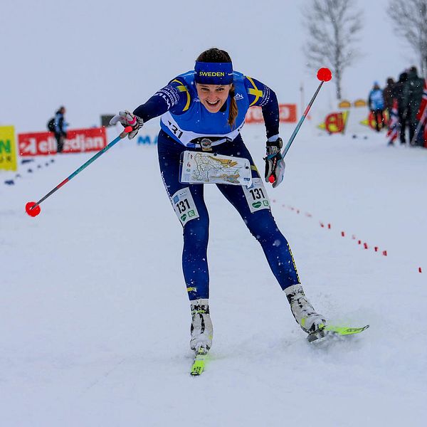 Magdalena Olsson knep sin tredje VM-medalj.