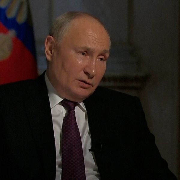 Vladimir Putin intervjuas