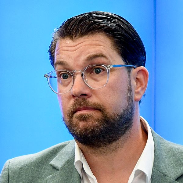 Sverigedemokraternas partiledare Jimmie Åkesson.