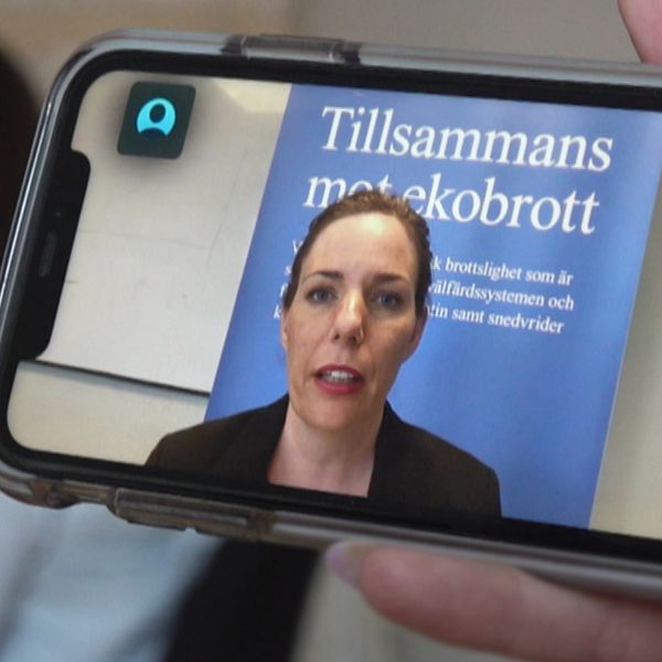Sara Persson, brottsförebyggande specialist på Ekobrottsmyndigheten.