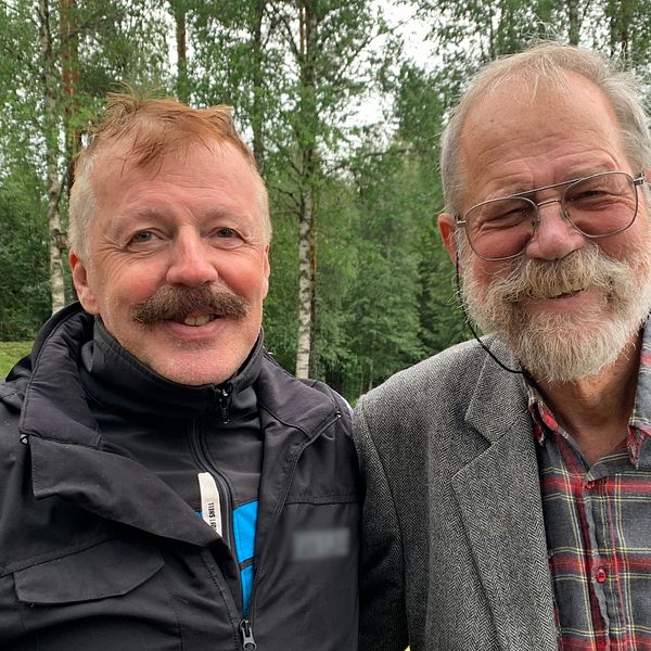 Seppo Alaspää tillsammans med Arne Nygårdsmoen
