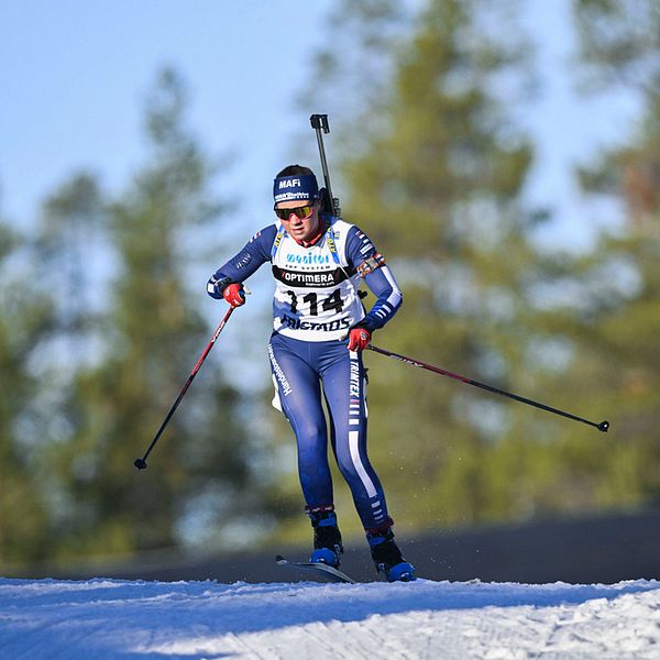 Sara Andersson är en av förhandsfavoriterna i junior-VM i skidskytte.