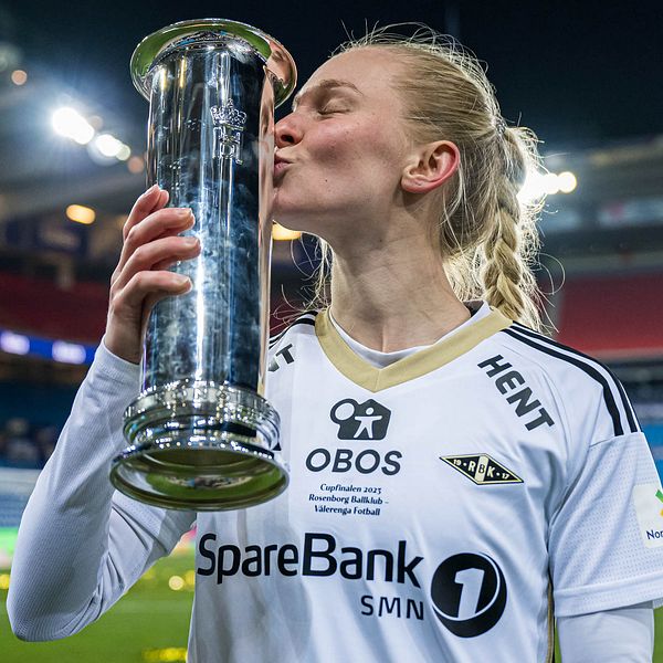 Emilie Joramo blev norsk cupmästare med sitt Rosenborg.