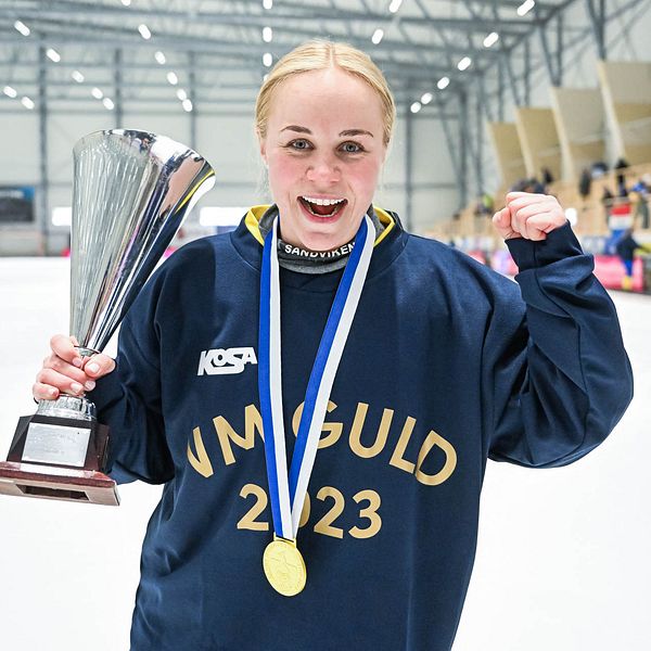 Vilma Josefsson har flera VM-guld och ett SM-guld på meritlistan.