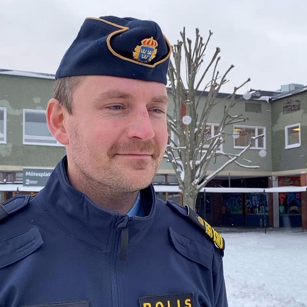 Bild på Oscar Nissfolk, lokalpolisområdeschef i Eskilstuna.