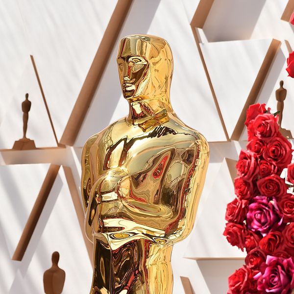 Bild på stor Oscarsstatyett.