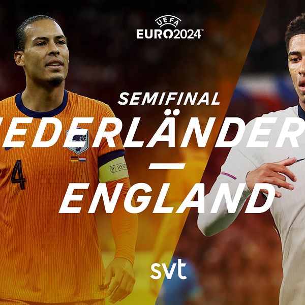 Direkt från Dortmund och semifinal mellan England och Nederländerna i fotbolls-EM 2024. – Nederländerna-England