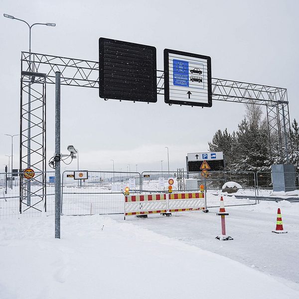 gränsstation i finland