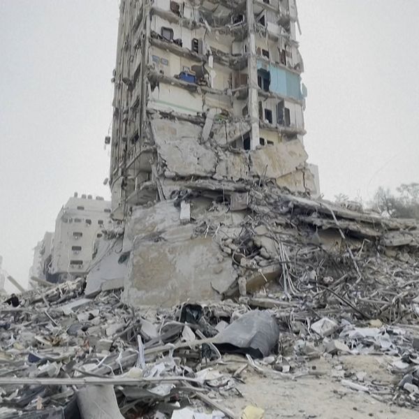Stor förödelse i Gaza City