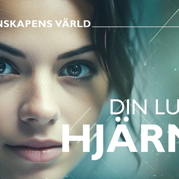Kvinna med uppspärrade ögon.