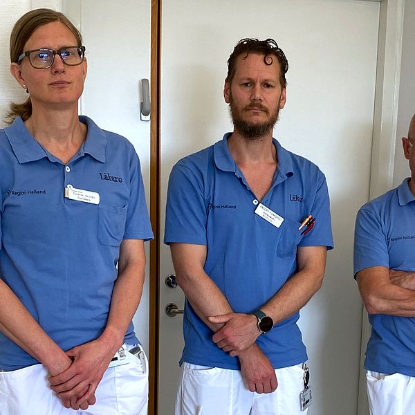 Överläkare Susanne Hejnebos och kollegor på neurologen på sjukhuset i Halmstad