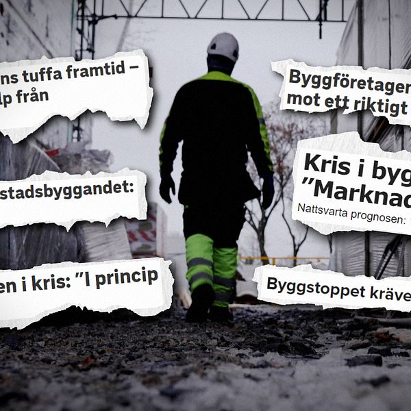 Rubriker och byggarbetare