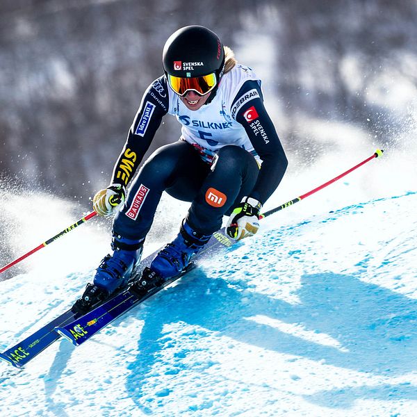 Sandra Näslund jagar revansch efter helgens förlust i Val Thorens.