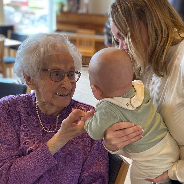 Agnes Boström i Älandsbro fyller 112 år