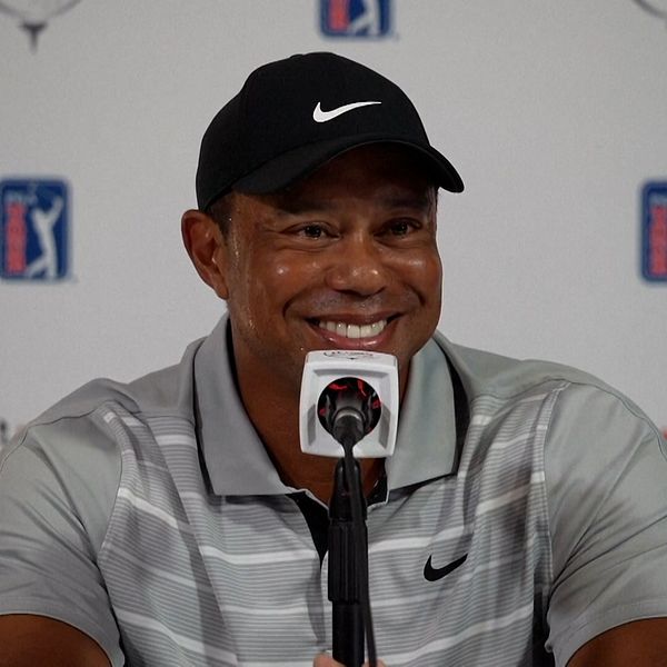 Tiger Woods berättar hur läget är inför tävlingscomebacken denna vecka.