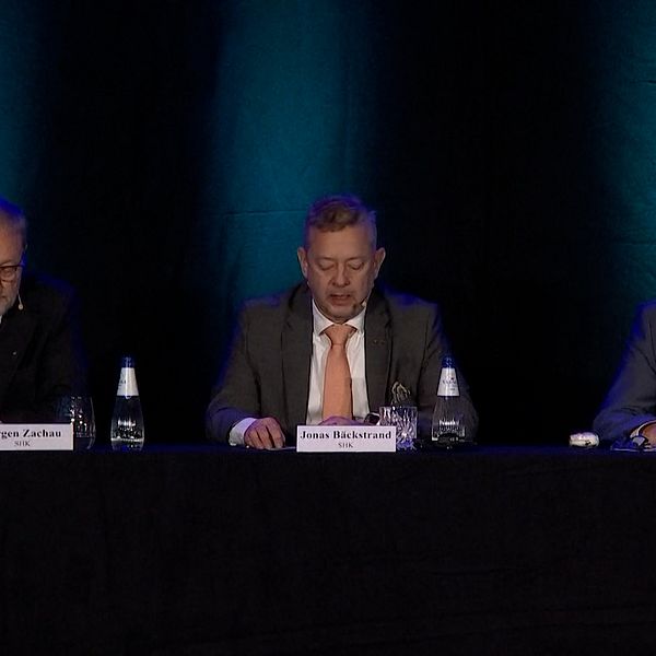 Sveriges, Finlands och Estlands haverikommissioner presenterar Estoniautredning.