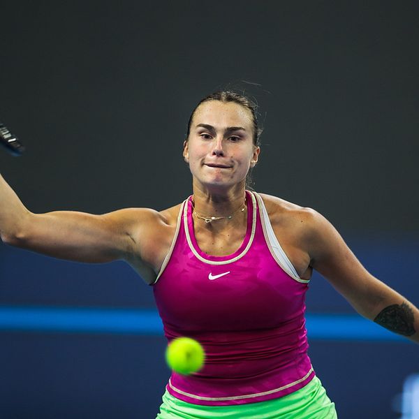 Aryna Sabalenka fick en flygande start på WTA-slutspelet i Mexiko.