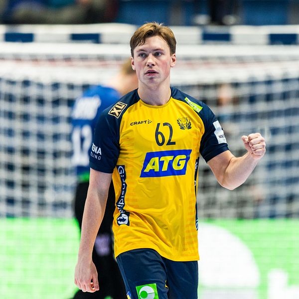 Handbollsspelaren Valter Chrintz.