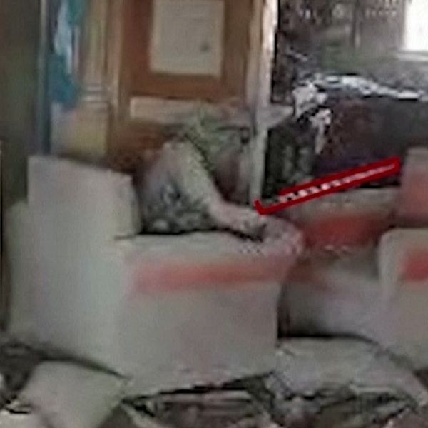 Video som uppges visa Hamasledaren Yahya Sinwar innan han dödas av IDF