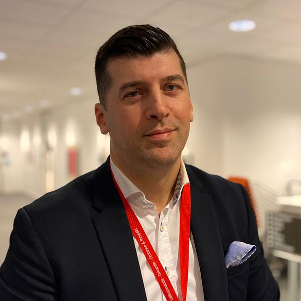 Boris Berberovic, informationssäkerhetschef i Region Skåne.