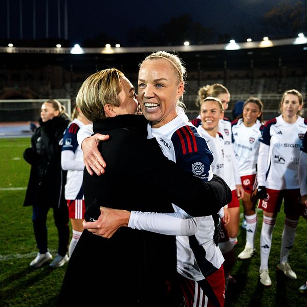 Caroline Seger hyllades – efter karriärens sista match: ”Kunde bara drömma om det”