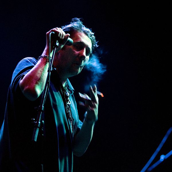 Shane MacGowan på scen