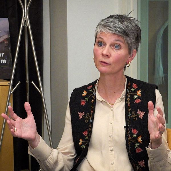 Febe Stenson, tillträdande direktor på Stadsmissionen i Örebro, berättar mer om situationen på matcentralen inför jul.