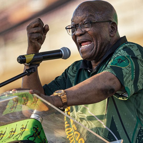Sydafrikas tidigare president Jacob Zuma