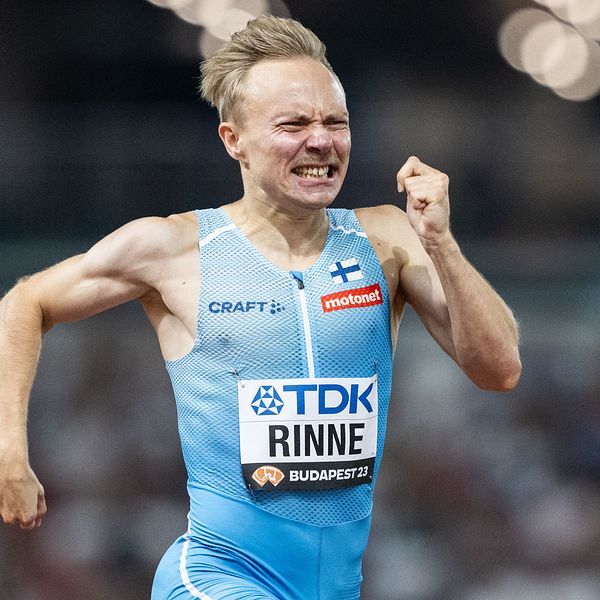 Joonas Rinne kan nu titulera sig finländsk rekordhållare på 1500 meter.