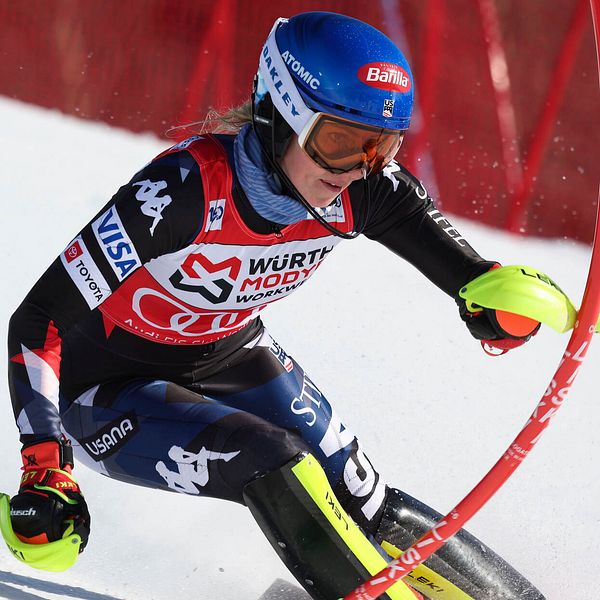 Alpina skidstjärnan Mikaela Shiffrin.