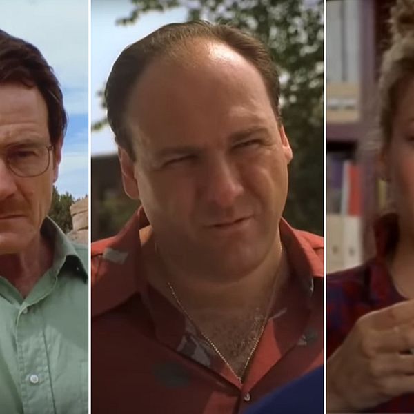 Breaking Bad, The Sopranos, Sex and the city