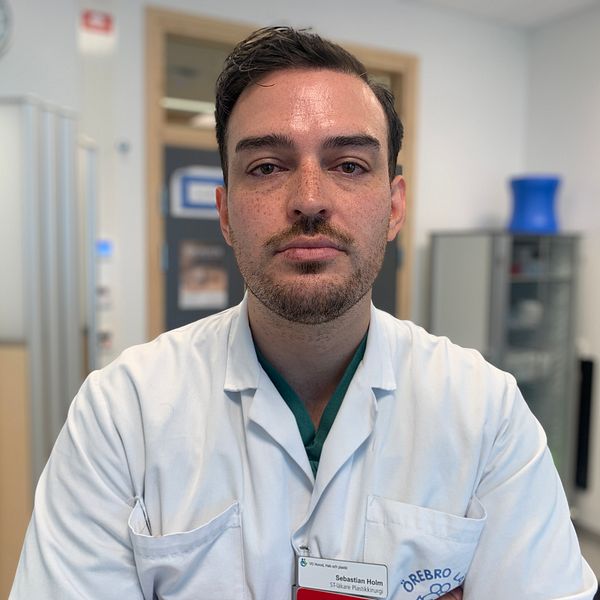Sebastian Holm, ST-läkare Universitetssjukhuset i Örebro