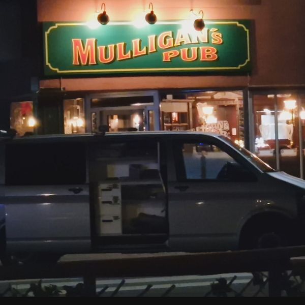 Mulligans pub i Sandviken.