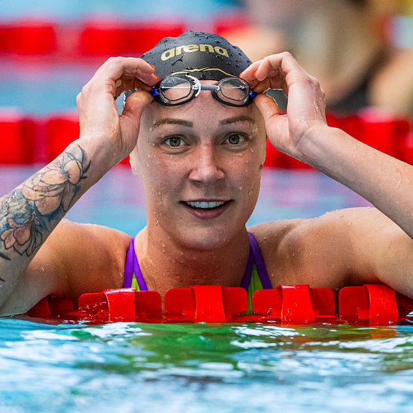 Sarah Sjöström har fyra OS-medaljer och vill utöka den skaran i Paris om sju veckor.