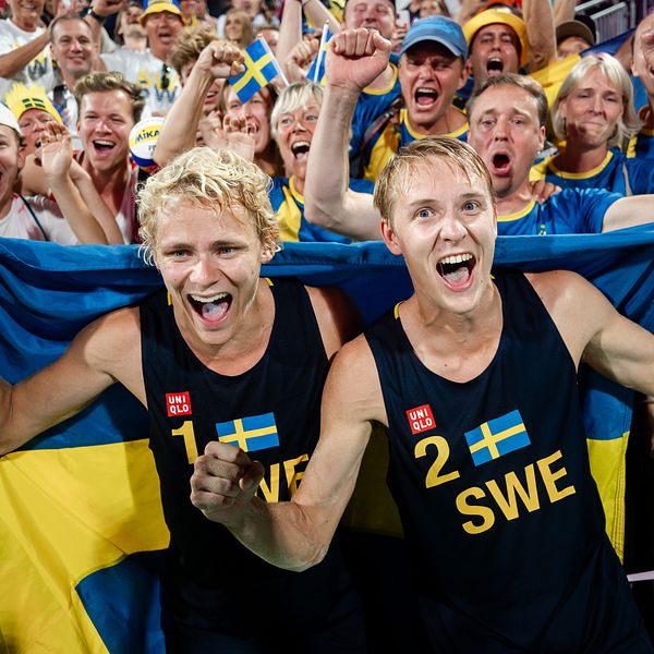 David Åhman och Jonathan Hellvig.