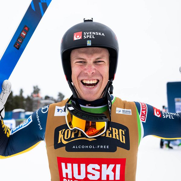 Skicrossåkaren David Mobärg.