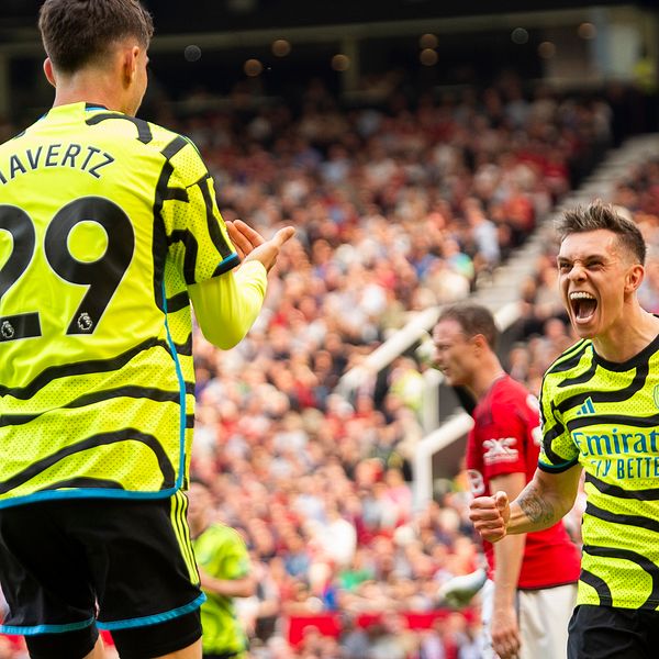 Leandro Trossard hjälte för Arsenal på Old Trafford.