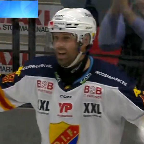Dick Axelsson avgjorde för Djurgården mot Kalmar.