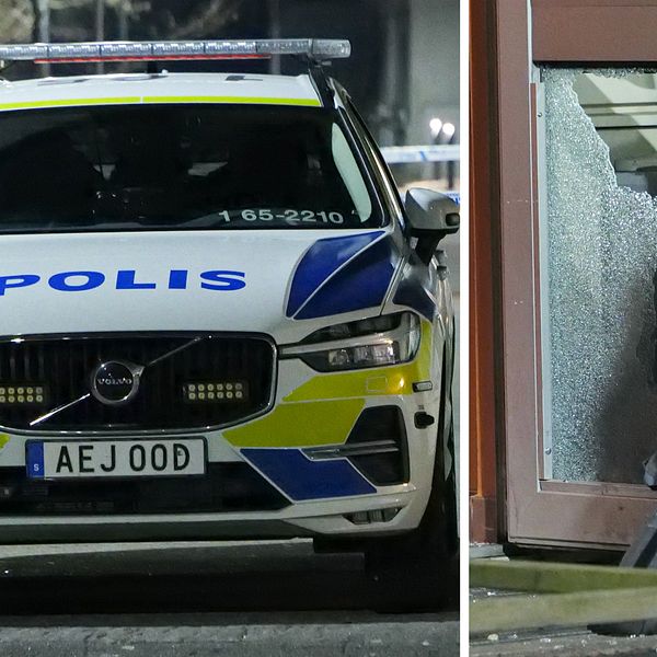 Explosion i trappuppgång i Malmö