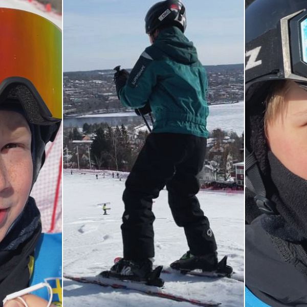 Fjärdeklassare i Östersunds kommun får lära sig att åka skidor.