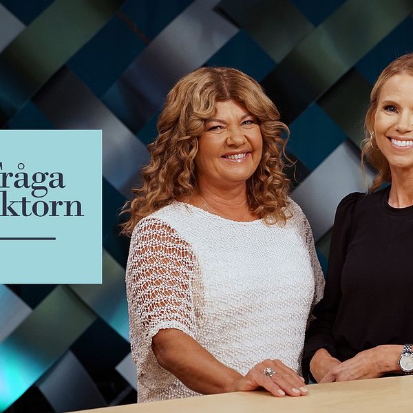 Karin Granberg och Sofia Rågenklint i Fråga doktorn
