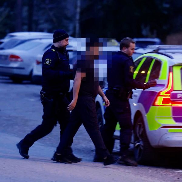 Misstänkt bedragarliga grips av polis