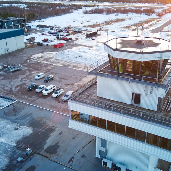 Flygtornet på Rörberg.